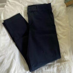 Old Navy high rise navy pixie pants size 6 - EUC